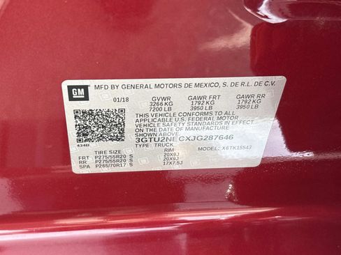 Used 2018 GMC Sierra 1500 SLT w/ SLT Premium Package image 36