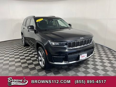 Used 2021 Jeep Grand Cherokee L Limited AWD/4WD image 1