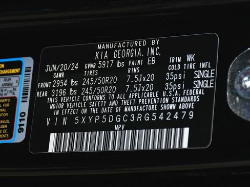 Used 2024 Kia Telluride SX w/ Towing Package AWD/4WD image 21