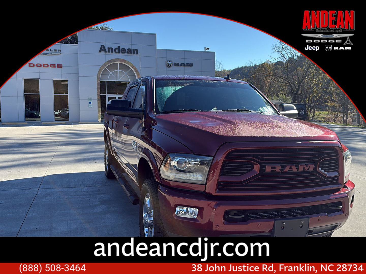 Used 2018 RAM 3500 Laramie w/ Sport Appearance Group AWD/4WD image 1
