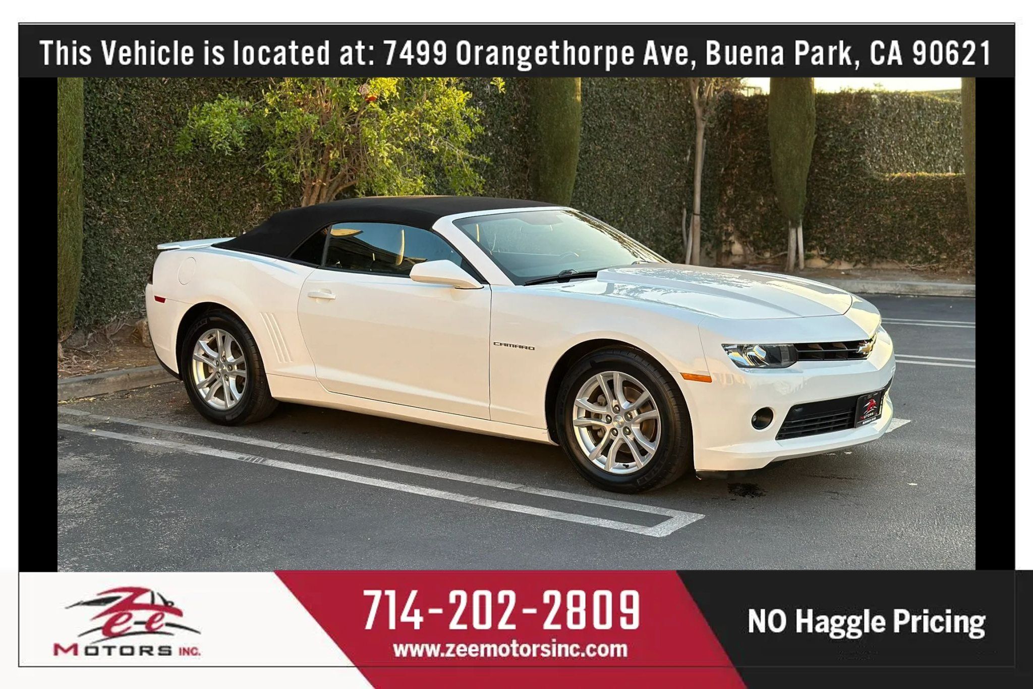 Used 2014 Chevrolet Camaro LT RWD image 4