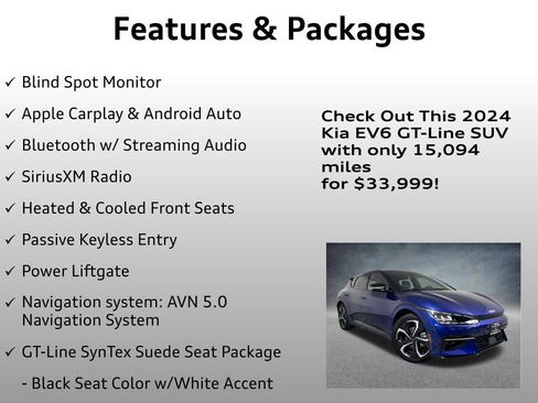 Used 2024 Kia EV6 GT-Line AWD/4WD image 8