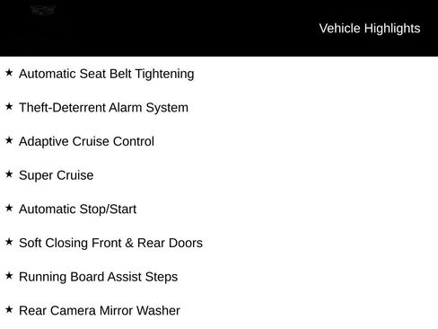 Used 2022 Cadillac Escalade Sport w/ Touring Package AWD/4WD image 8