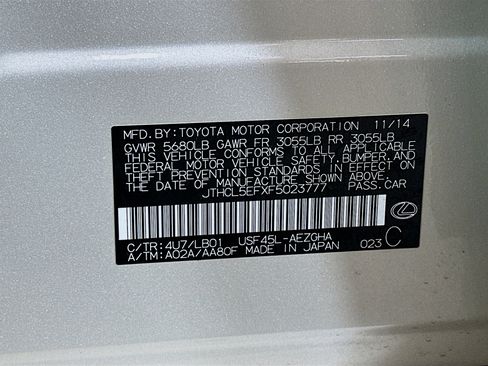 Used 2015 Lexus LS 460 AWD w/ Comfort Package image 33