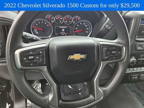 Used 2022 Chevrolet Silverado 1500 Custom w/ Safety Confidence Package AWD/4WD image 23
