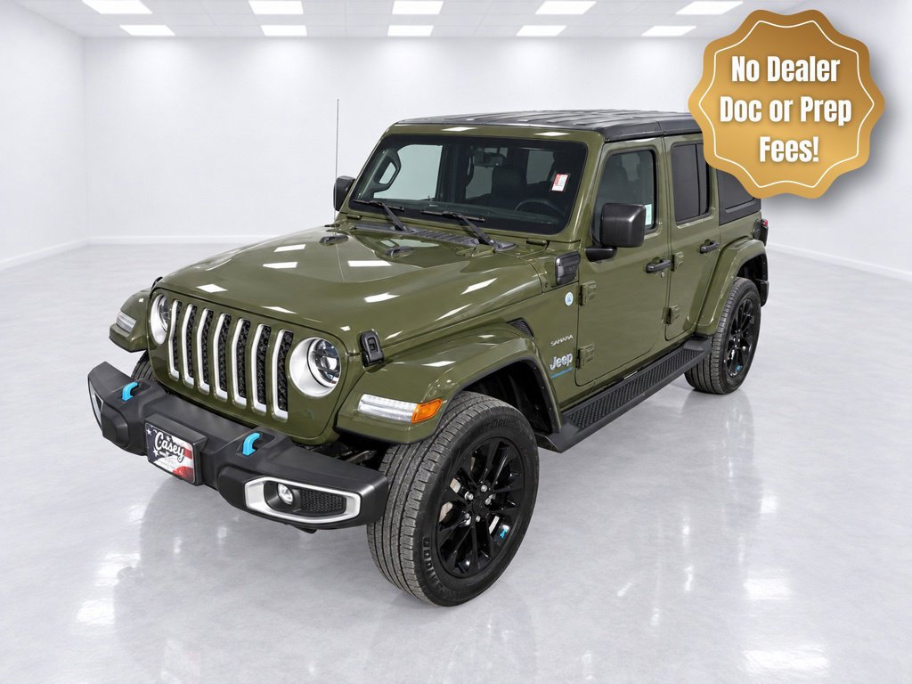 Used 2023 Jeep Wrangler Unlimited Sahara w/ Cold Weather Group AWD/4WD image 3