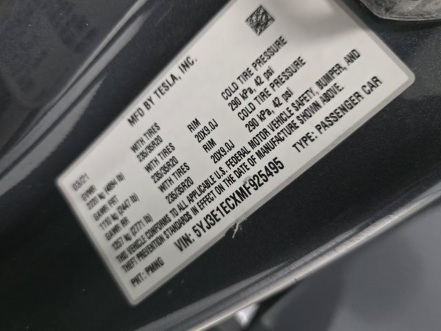 Used 2021 Tesla Model 3 Performance AWD/4WD image 28