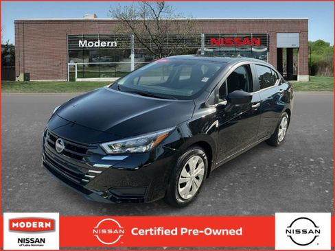 Certified 2025 Nissan Versa S w/ Trunk Package FWD image 1