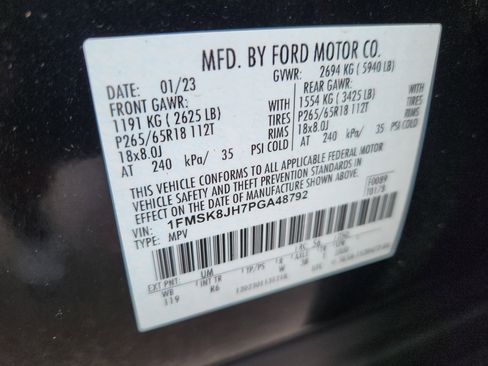 Certified 2023 Ford Explorer Timberline w/ Timberline Technology Package AWD/4WD image 17