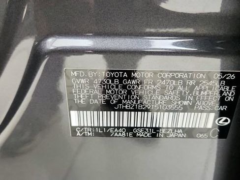 Used 2026 Lexus IS 350 F Sport w/ Accessory Package Z1 RWD image 68