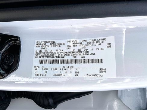Used 2020 Ford F150 Raptor w/ Equipment Group 802A Luxury AWD/4WD image 36