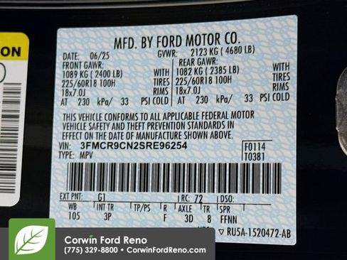 New 2025 Ford Bronco Sport Outer Banks w/ Outer Banks Tech Package+ image 36