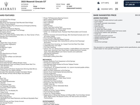 Used 2023 Maserati Grecale GT image 5