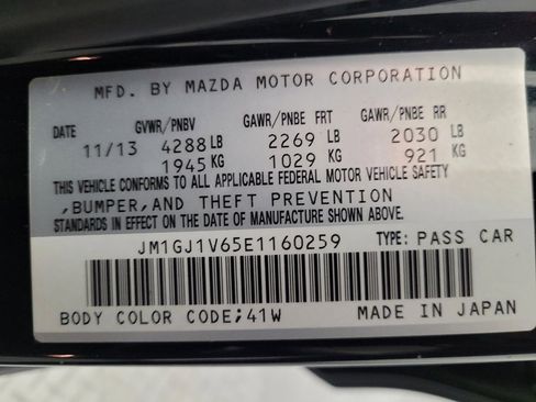 Used 2014 MAZDA MAZDA6 Touring image 33