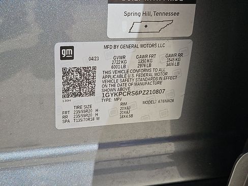 Used 2023 Cadillac XT6 Premium Luxury w/ Technology Package image 12