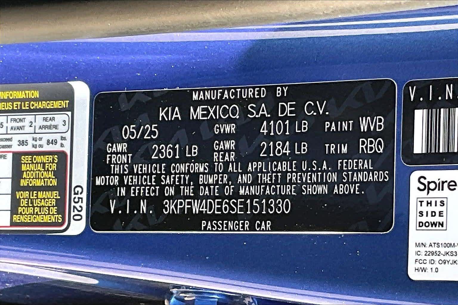 Certified 2025 Kia K4 EX w/ GT-Line Premium Package FWD image 19