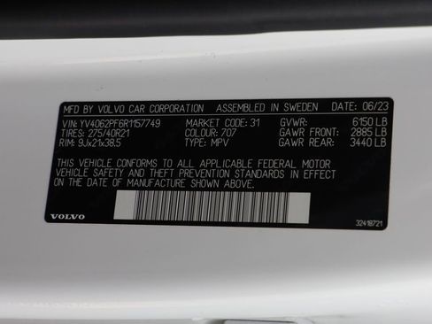 Used 2024 Volvo XC90 B6 Ultimate w/ Protection Package Premier AWD/4WD image 27