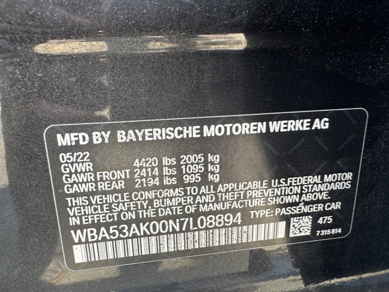 Used 2022 BMW 228i Gran Coupe w/ M Sport Package FWD image 21