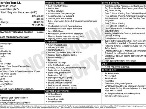 Used 2025 Chevrolet Trax LS FWD image 35