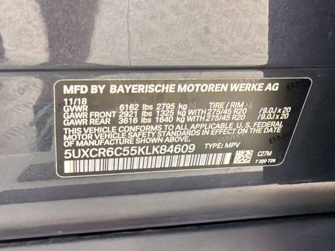 Used 2019 BMW X5 xDrive40i w/ Convenience Package AWD/4WD image 20