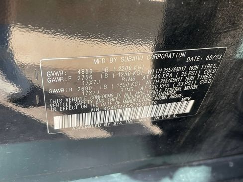 Used 2023 Subaru Outback AWD/4WD image 32