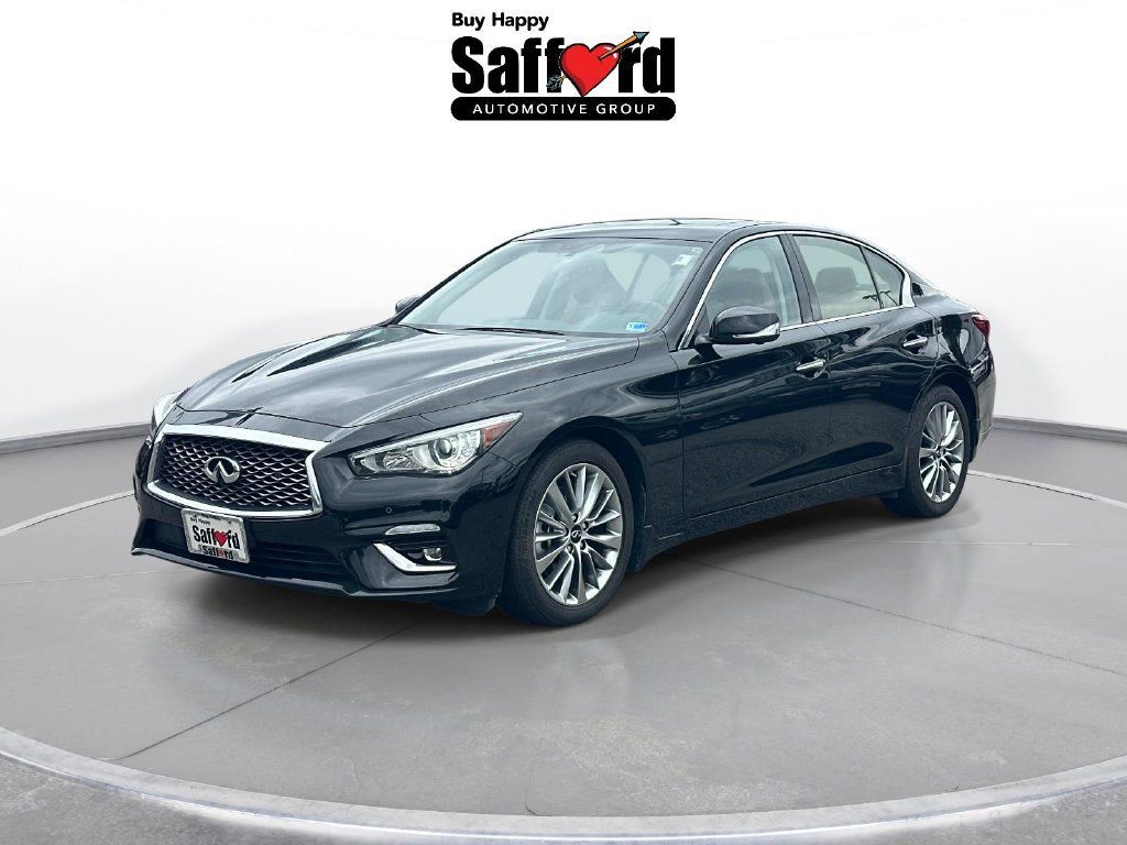 Used 2024 INFINITI Q50 Luxe w/ Cargo Package AWD/4WD image 1