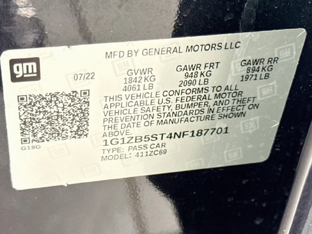 Used 2022 Chevrolet Malibu LS w/ LPO, Convenience Package 1 FWD image 29