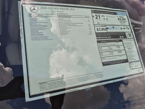 New 2026 Mercedes-Benz GLE 450 4MATIC image 16