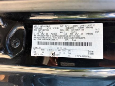 Used 2018 Ford F150 XL w/ Equipment Group 101A Mid AWD/4WD image 32