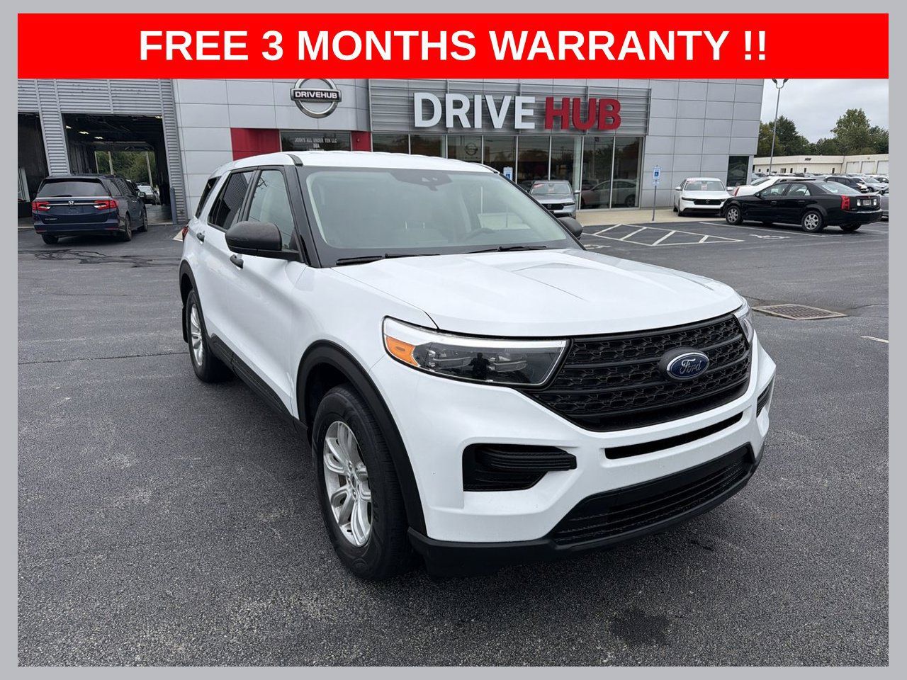 Used 2021 Ford Explorer 4WD w/ Class III Trailer Tow Package image 1