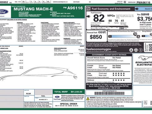 Used 2023 Ford Mustang Mach-E GT w/ GT Performance Edition AWD/4WD image 31