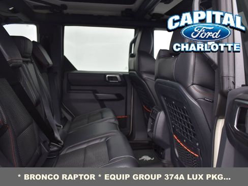New 2025 Ford Bronco Raptor w/ Interior Carbon Fiber Pack image 15