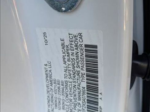 New 2025 Honda Accord LX image 18