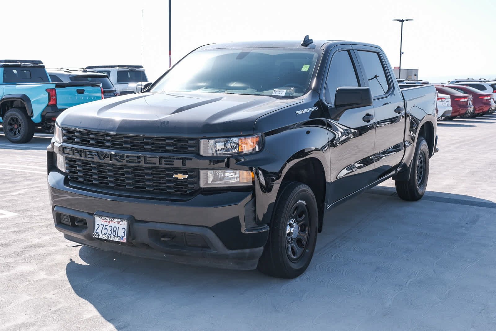 Used 2022 Chevrolet Silverado 1500 Custom RWD image 1