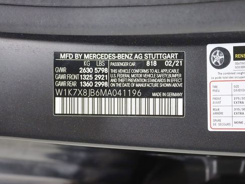 Used 2021 Mercedes-Benz AMG GT 63 image 49