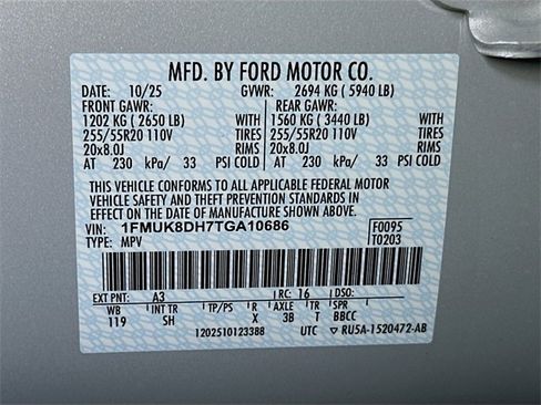 New 2026 Ford Explorer Active w/ Active Comfort Package image 17