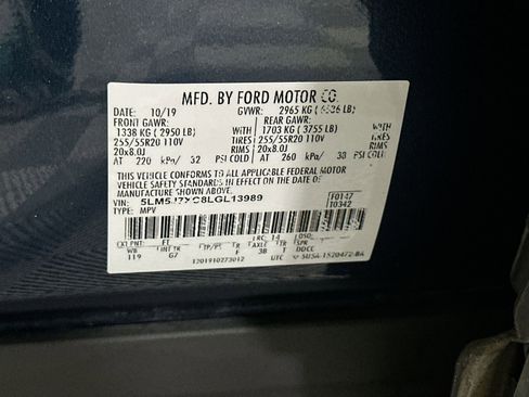 Used 2020 Lincoln Aviator Reserve w/ Equipment Group 201A image 36