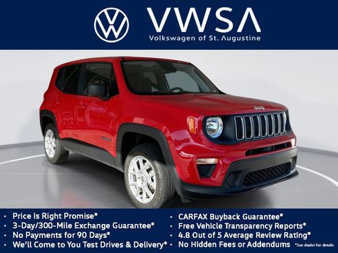 Used 2023 Jeep Renegade Latitude AWD/4WD image 1