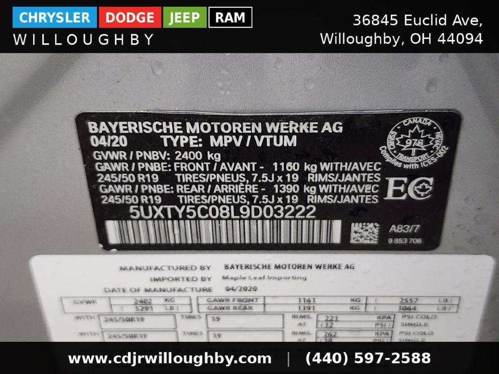 Used 2020 BMW X3 xDrive30i AWD/4WD image 46