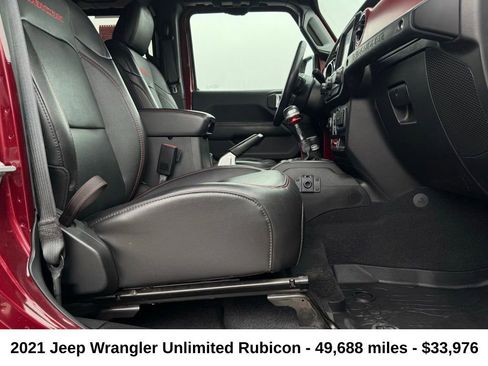 Used 2021 Jeep Wrangler Unlimited Rubicon image 22