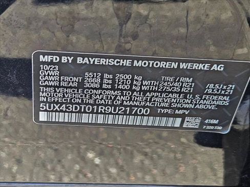 Used 2024 BMW X4 M40i AWD/4WD image 26