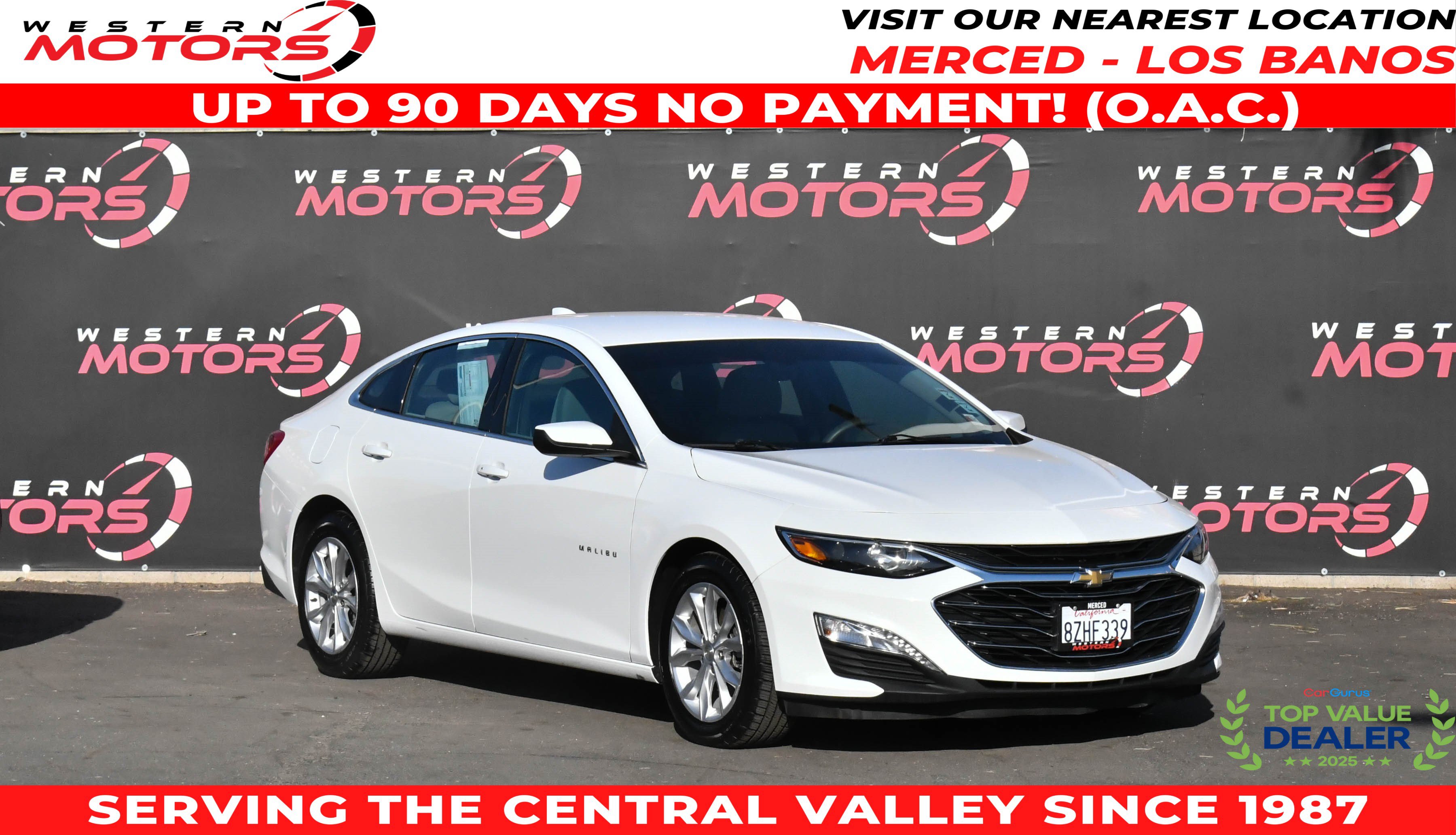 Used 2021 Chevrolet Malibu LT FWD image 1