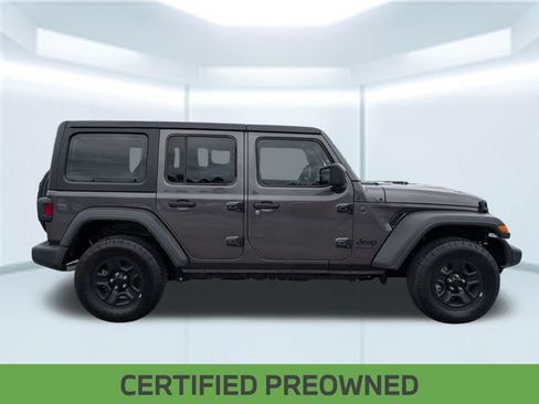 Certified 2025 Jeep Wrangler Unlimited Sport AWD/4WD image 8