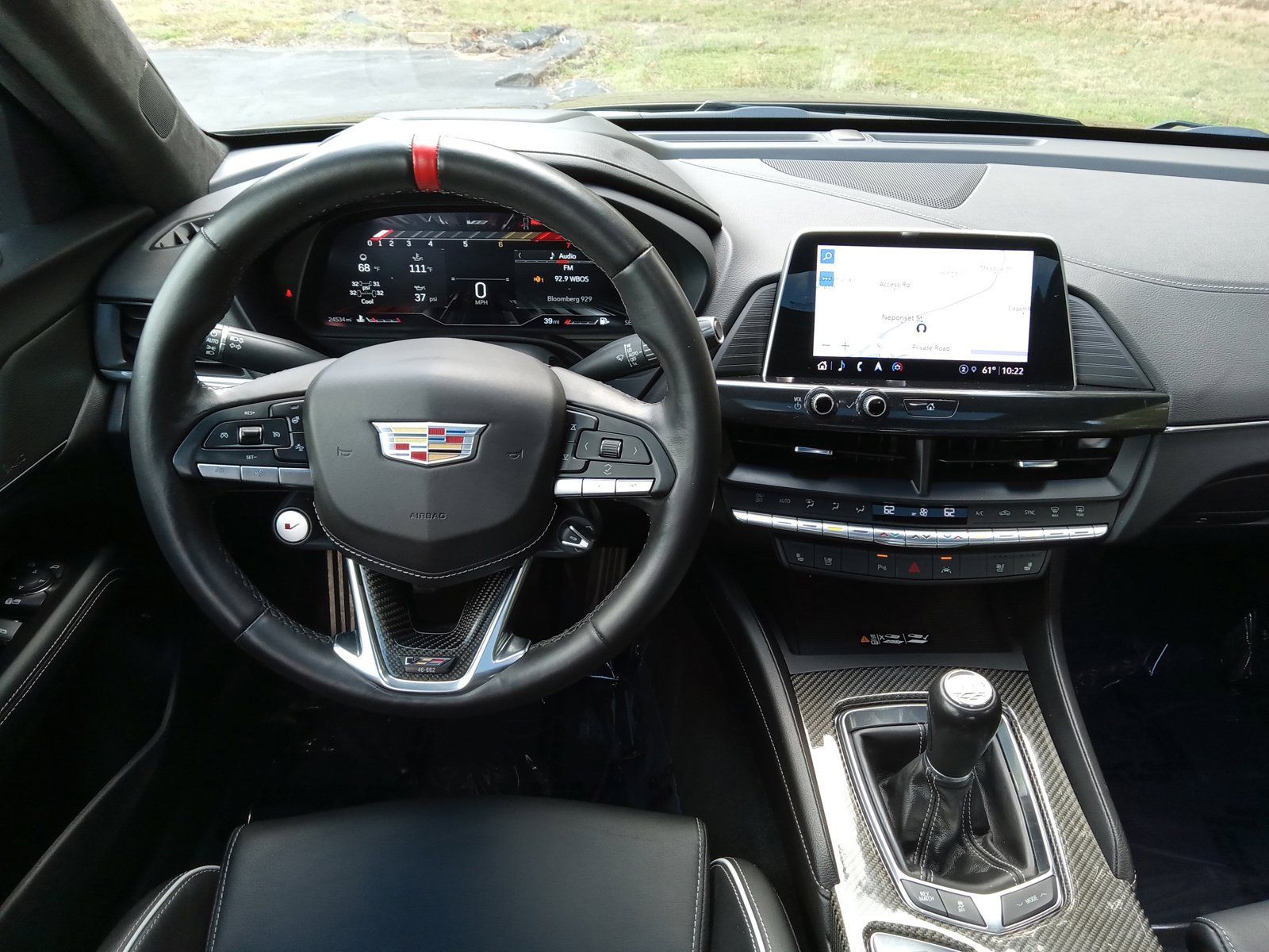 Used 2022 Cadillac CT4 V Blackwing w/ Technology Package RWD image 14