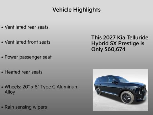 New 2027 Kia Telluride X-Line SX Prestige AWD/4WD image 11