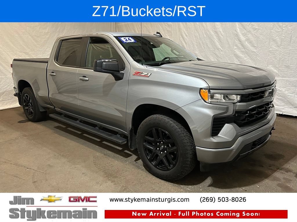 Used 2024 Chevrolet Silverado 1500 RST w/ Z71 Off-Road Package AWD/4WD image 1