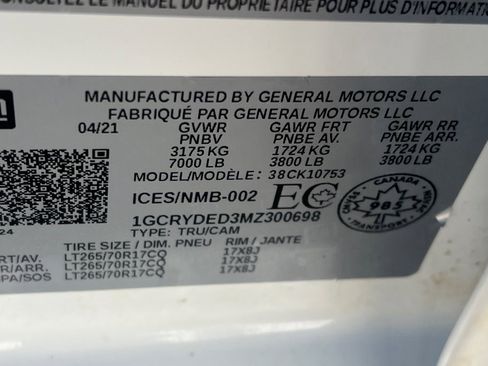 Used 2021 Chevrolet Silverado 1500 LT w/ Work Truck Package image 23