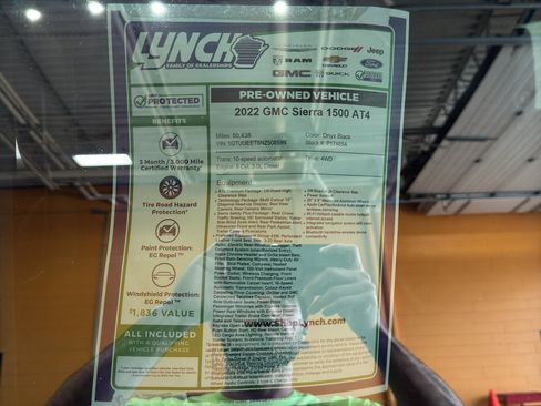 Used 2022 GMC Sierra 1500 AT4 w/ AT4 Premium Package image 48