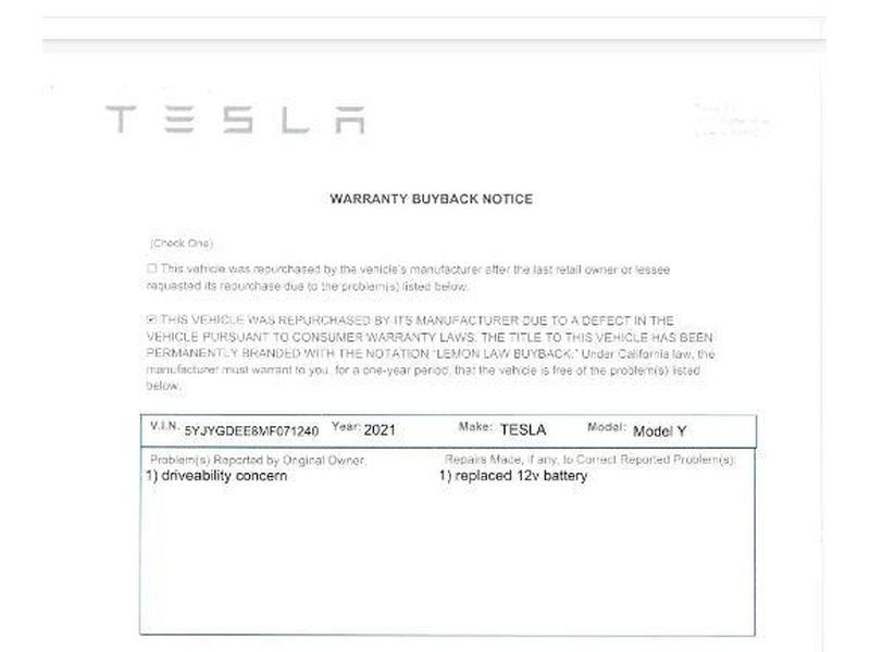 Used 2021 Tesla Model Y Long Range AWD/4WD image 3