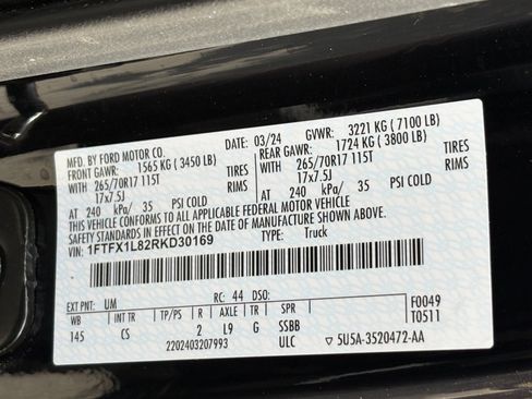 Used 2024 Ford F150 XL w/ Tow/Haul Package AWD/4WD image 20